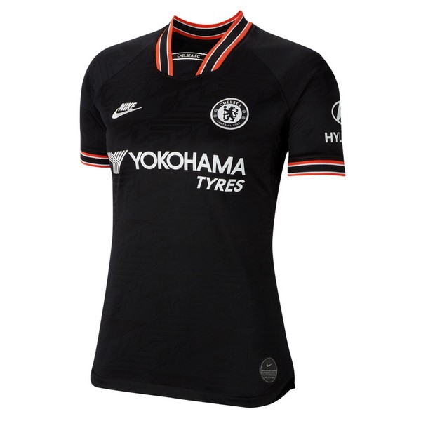 Camiseta Chelsea Tercera equipación Mujer 2019-2020 Negro